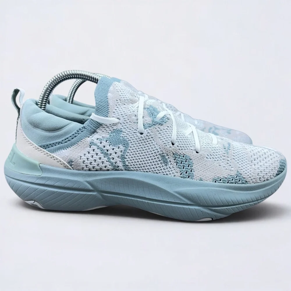 Sorel Explorer Blitz Stride Lace Up Sneakers Women's Size 9 Crushed Blue Gray